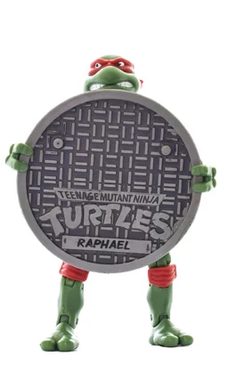  تصویر محصول اکشن فیگور آناترا سری Ninja Turtles Premium مدل Raphael ارایه شده در سایت https://aidintoy.com/ 