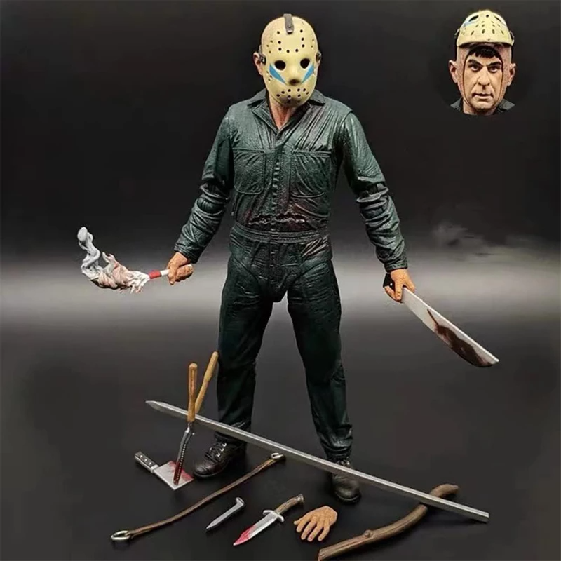  تصویر محصول اکشن فیگور نکا مدل جیسون ورهیز طرح Jason Voorhees Part 5 Roy Burns ارایه شده در سایت https://aidintoy.com/ 