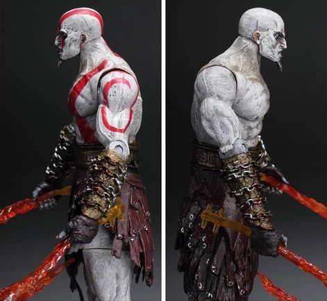  تصویر محصول اکشن فیگور نکا سری God of War مدل Kratos Flaming Blades ارایه شده در سایت https://dentalcentertab.ir/ 