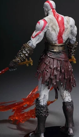  تصویر محصول اکشن فیگور نکا سری God of War مدل Kratos Flaming Blades ارایه شده در سایت https://dentalcentertab.ir/ 