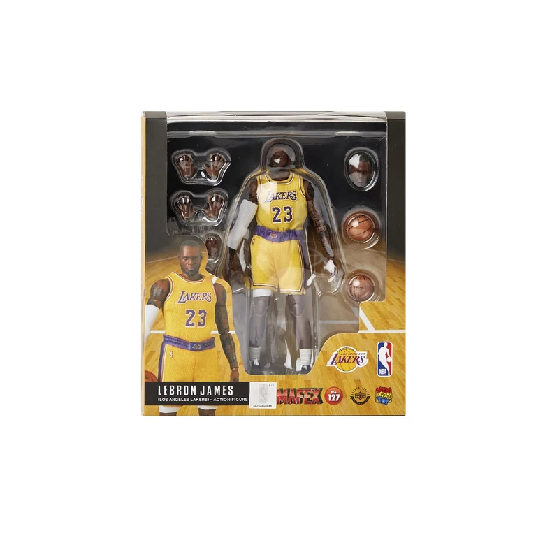  تصویر محصول اکشن فیگور مافکس مدل Mafex Lebron James ارایه شده در سایت https://aidintoy.com/ 