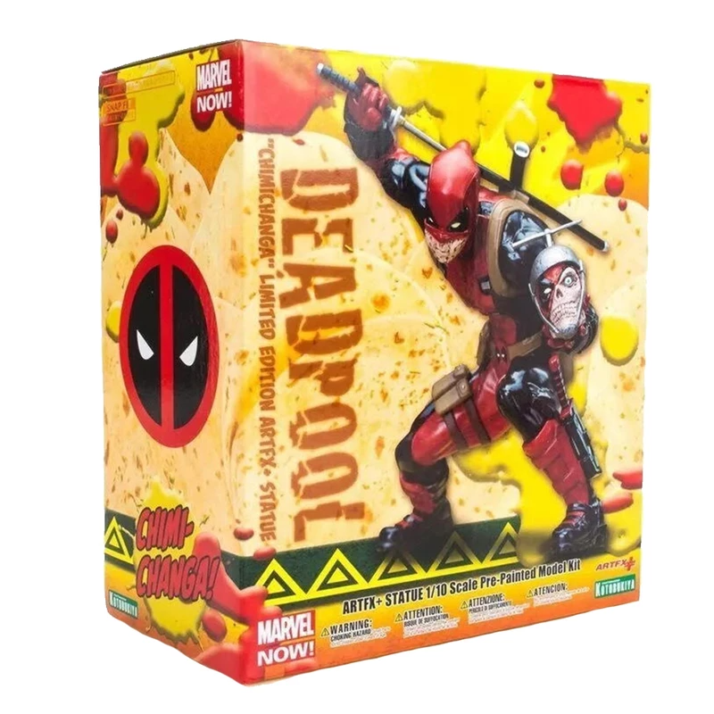  تصویر محصول اکشن فیگور کوتوبوکیا مدل ددپول سری Deadpool Limited edition ارایه شده در سایت https://aidintoy.com/ 