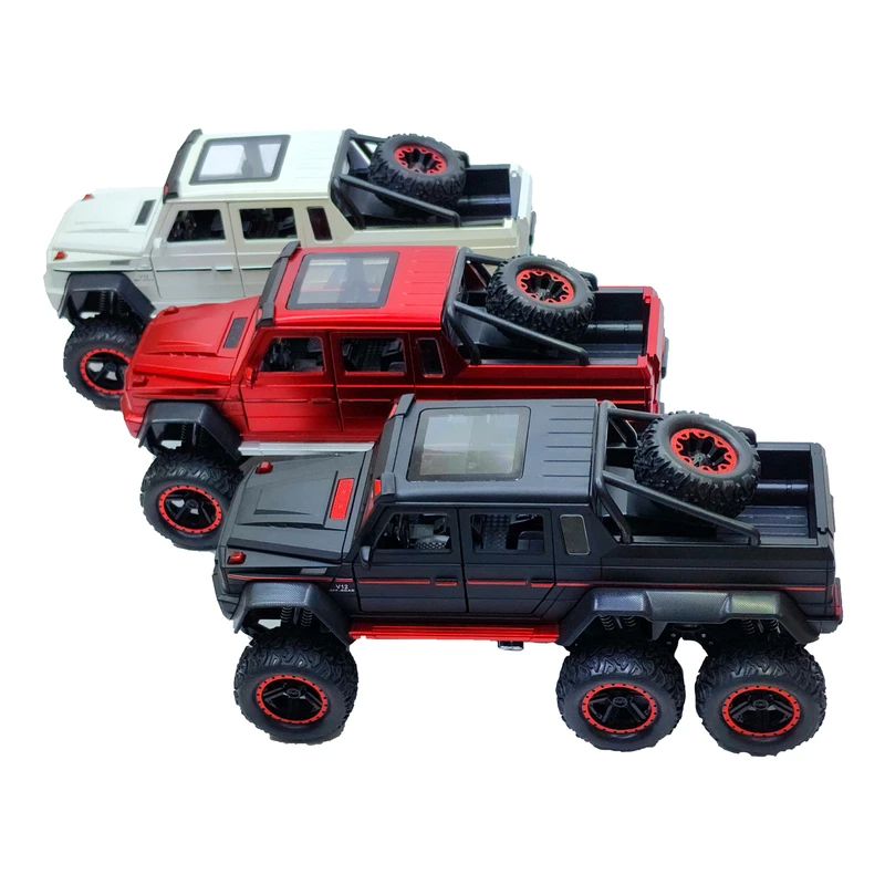  تصویر کالای ماشین چه ژی مدل بنز AMG G CLASS 6x6 ارایه شده در فروشگاه اینترنتی آیدین توی.https://aidintoy.com/ 