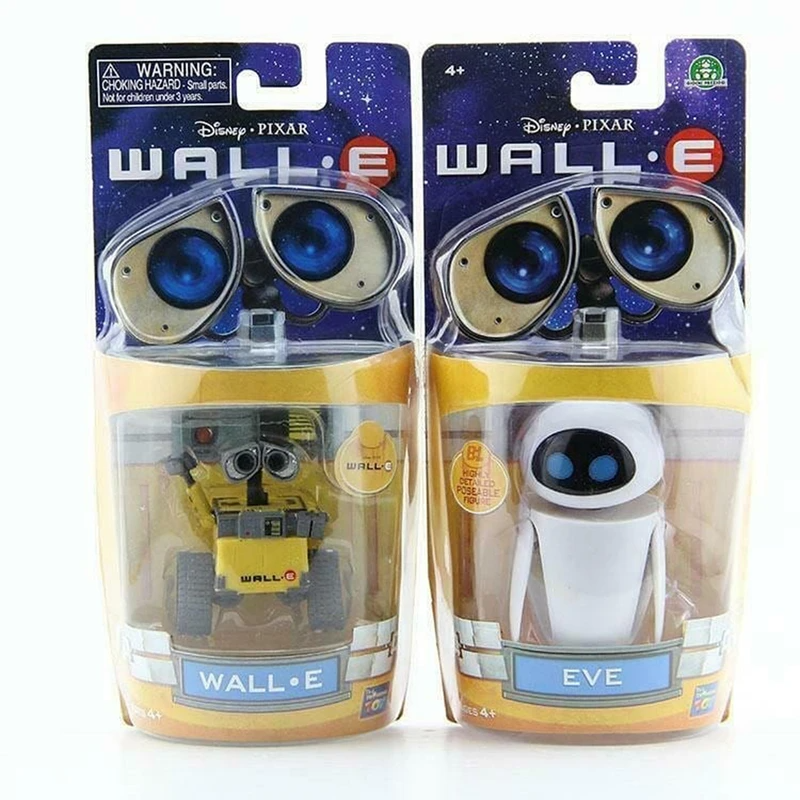  تصویر کالای اکشن فیگور دیزنی مدل Wall E مجموعه 3 عددی ارایه شده در فروشگاه اینترنتی آیدین توی.https://aidintoy.com/ 