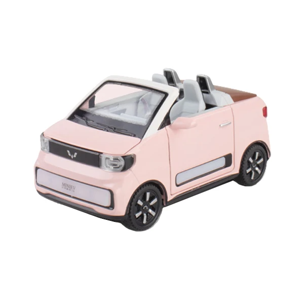  تصویر محصول ماشین بازی مدل WuLing MINI EV Cabrio Convertible کد 32071A ارایه شده در سایت https://aidintoy.com/ 