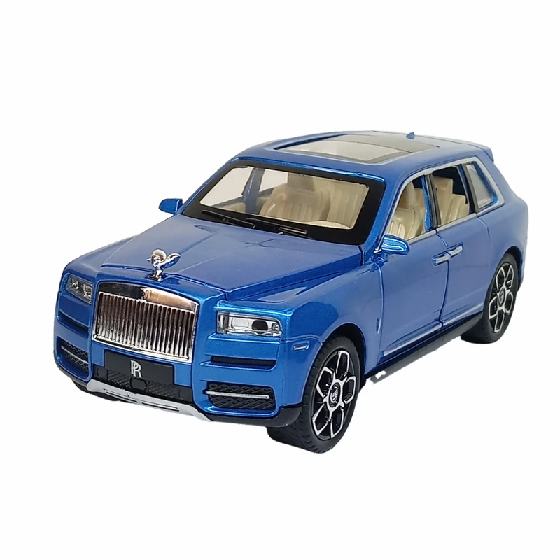  تصویر کالای ماشین بازی مدل Rolls Royce Cullinan دودزا ارایه شده در فروشگاه اینترنتی آیدین توی.https://aidintoy.com/ 