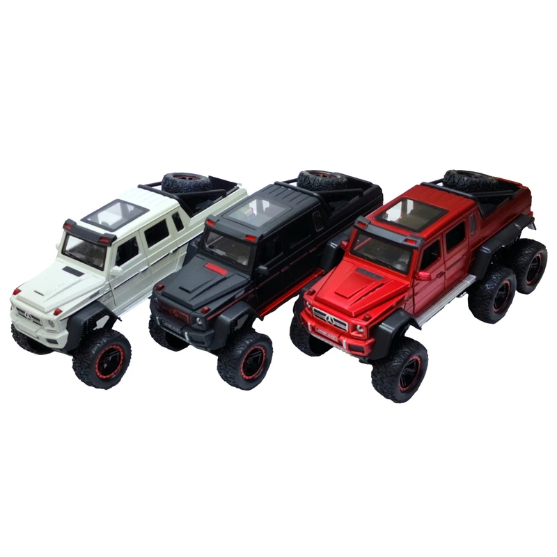  تصویر کالای ماشین چه ژی مدل بنز AMG G CLASS 6x6 ارایه شده در فروشگاه اینترنتی آیدین توی.https://aidintoy.com/ 