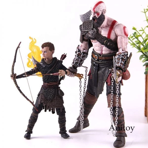  تصویر محصول اکشن فیگور نکا مدل Kratos and Atreus ارایه شده در سایت https://aidintoy.com/ 