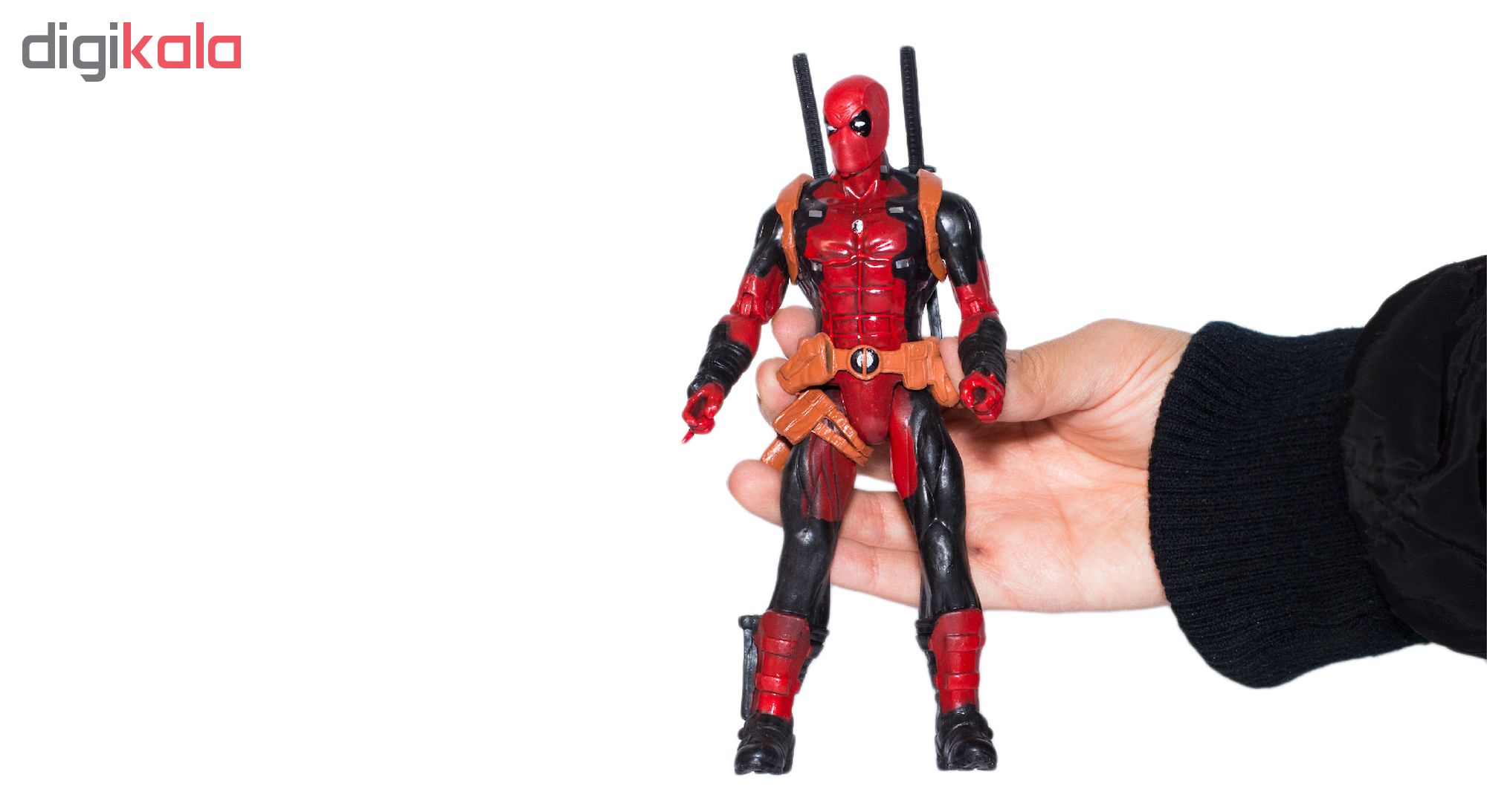  تصویر کالای کشن فیگور مدل Deadpool ارایه شده در فروشگاه اینترنتی آیدین توی https://aidintoy.com/ 