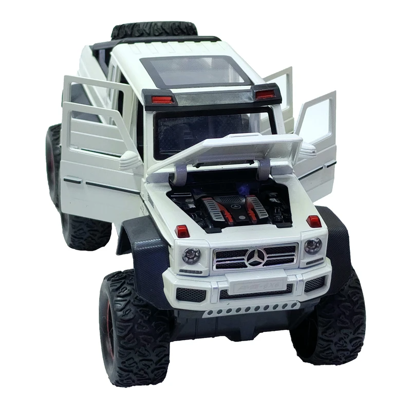  تصویر کالای ماشین چه ژی مدل بنز AMG G CLASS 6x6 ارایه شده در فروشگاه اینترنتی آیدین توی.https://aidintoy.com/ 