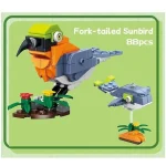 ساختنی ژگائو مدل پرندگان طرح SUNBIRD کد 3991003