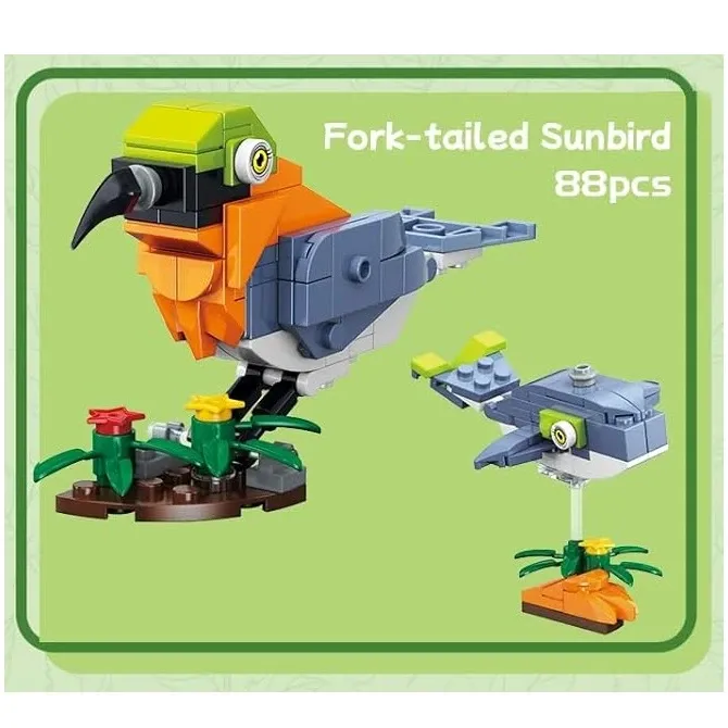 ساختنی ژگائو مدل پرندگان طرح SUNBIRD کد 3991003