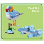 ساختنی ژگائو مدل پرندگان طرح PEARL BIRD کد 5-991003