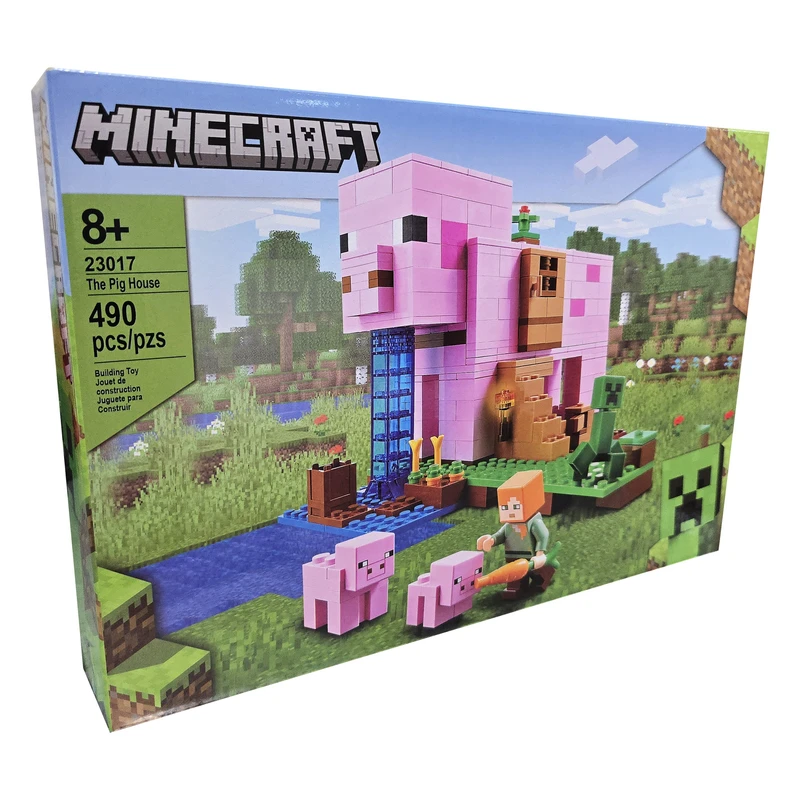 ساختنی مدل Minecraft طرح خانه خوک کد 23017