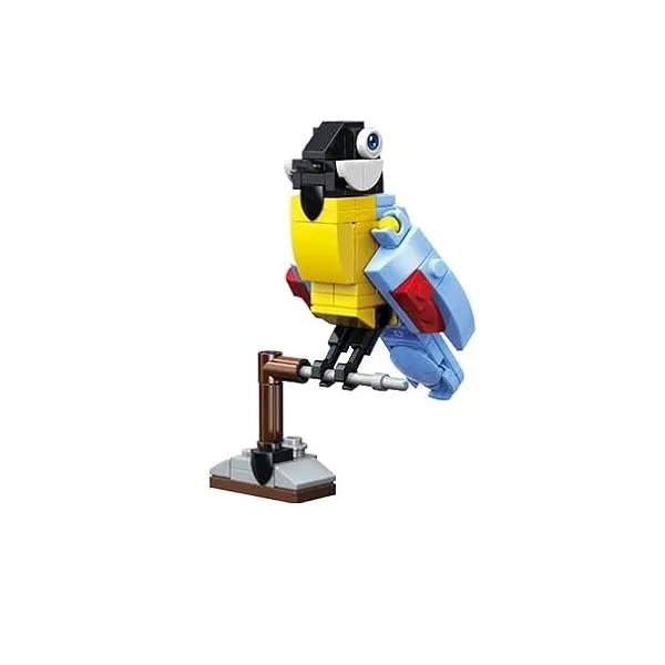 ساختنی ژگائو مدل پرندگان طرح سینه زرد کد 2991003