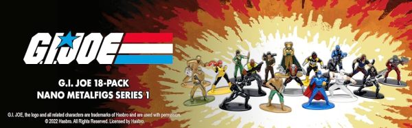 فیگور شانسی جادا سری Nano Metalfigs مدل GIJOE