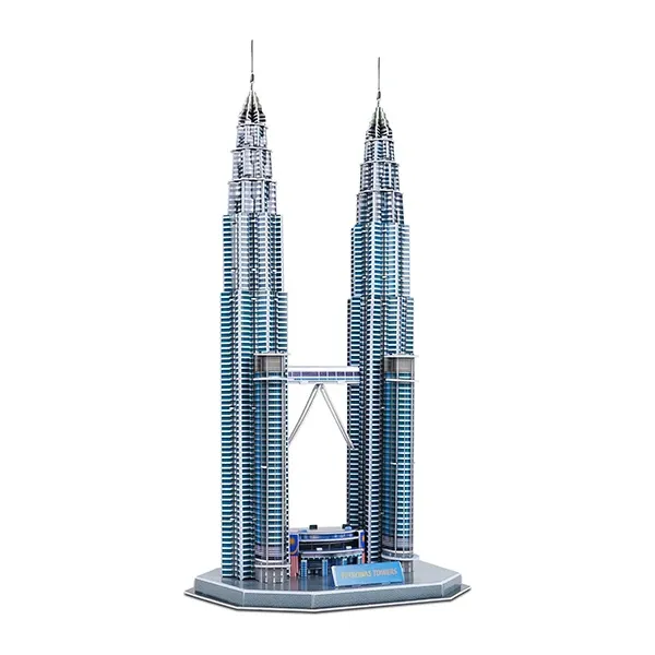 پازل ماکت سه بعدی مدل Petronas Towers کد 2803-A