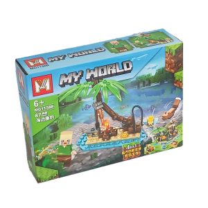 ساختنی ام مدل ماینکرافت سری MY WORLD کد MG1138B