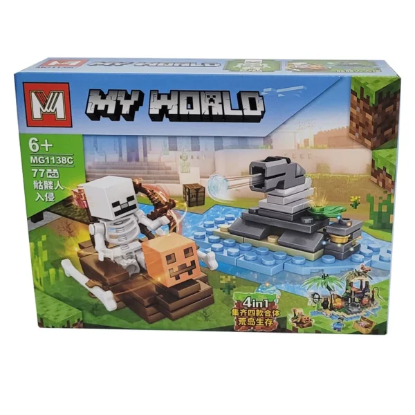 ساختنی ام مدل ماینکرافت سری MY WORLD کد MG1138C