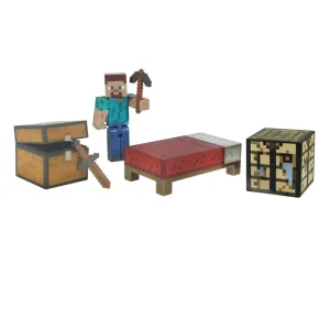 اکشن فیگور جزوزر مدل ماینکرفت OverWorld Survival مجموعه 6 عددی