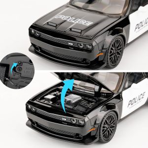 ماشین فلزی چه ژی طرح پلیس مدل Dodge Challenger SRT کد CZ172AJ