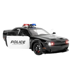 ماشین فلزی چه ژی طرح پلیس مدل Dodge Challenger SRT کد CZ172AJ