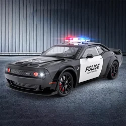 ماشین فلزی چه ژی طرح پلیس مدل Dodge Challenger SRT کد CZ172AJ