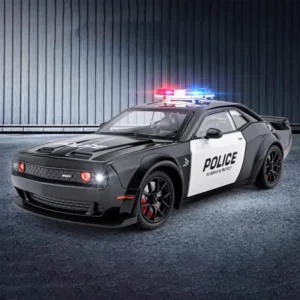 ماشین فلزی چه ژی طرح پلیس مدل Dodge Challenger SRT کد CZ172AJ
