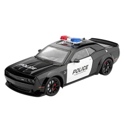 ماشین فلزی چه ژی طرح پلیس مدل Dodge Challenger SRT کد CZ172AJ