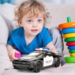 ماشین فلزی چه ژی طرح پلیس مدل Dodge Challenger SRT کد CZ172AJ