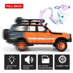 ماشین فلزی چه ژی مدل Toyota Land Cruiser LC80 کد CZ609A