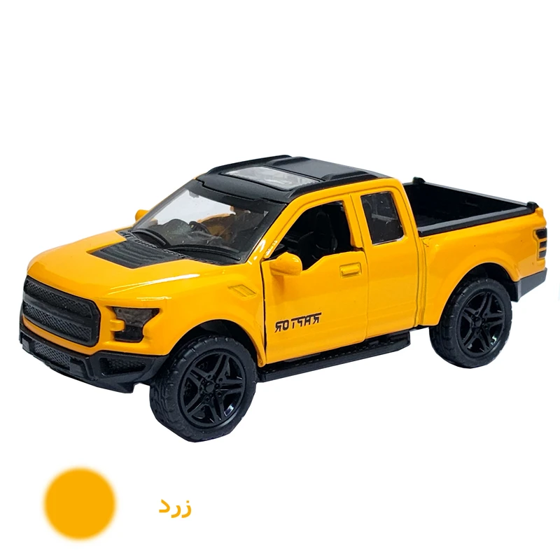 ماشین فلزی موزیکال مدل Ford F-150 Raptor