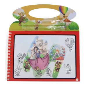 دفتر رنگ آمیزی مدل SnowWhite کد BH2-11