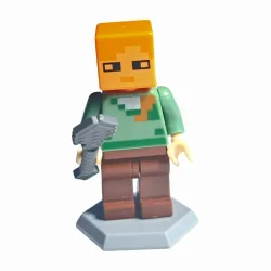 ساختنی مینی فیگور مدل ماینکرفت overworld مجموعه 12 عددی