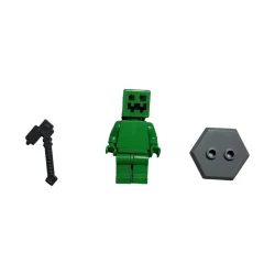 ساختنی مینی فیگور مدل ماینکرفت overworld مجموعه 12 عددی