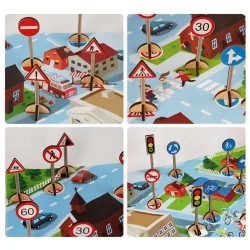 بازی آموزشی وی وی مدل Trafic Sign کد MZY-034