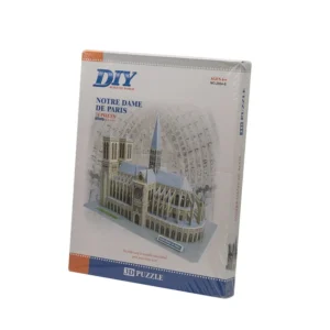 پازل ماکت سه بعدی مدل Notre Dame de Paris کد 2804-E