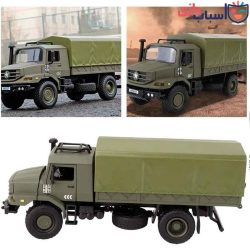 ماکت ماشین کایدویی طرح کامیون جنگی مدل Mercedes Benz Zetros کد 685007 - Image 7