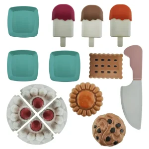 اسباب بازی لاکی تویز مدل کیک برشی طرح بسکین رابینز کد 1122 مجموعه 21 عددی