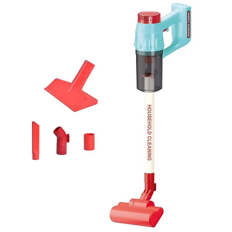 جاروبرقی اسباب بازی مدل Vacuum Cleaner موزیکال چراغدار کد HJ609