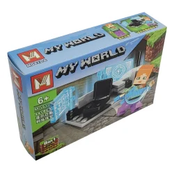 ساختنی مینگ جی مدل ماینکرافت طرح Minecraft Alex کد MG810-6