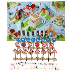 بازی آموزشی وی وی مدل Trafic Sign کد MZY-034