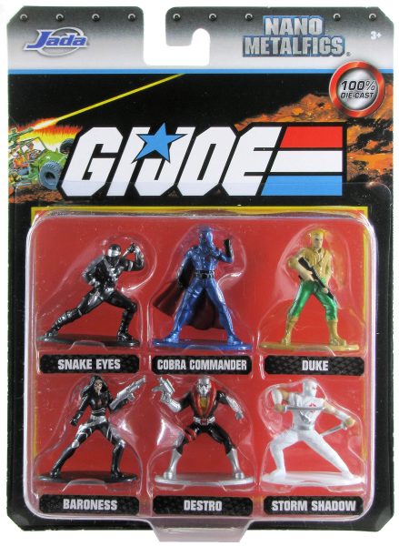 فیگور شانسی جادا سری Nano Metalfigs مدل GIJOE