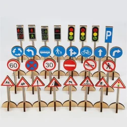 بازی آموزشی وی وی مدل Trafic Sign کد MZY-034