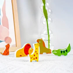 بازی آموزشی مدل تانگرام و جانمایی حیوانات 1