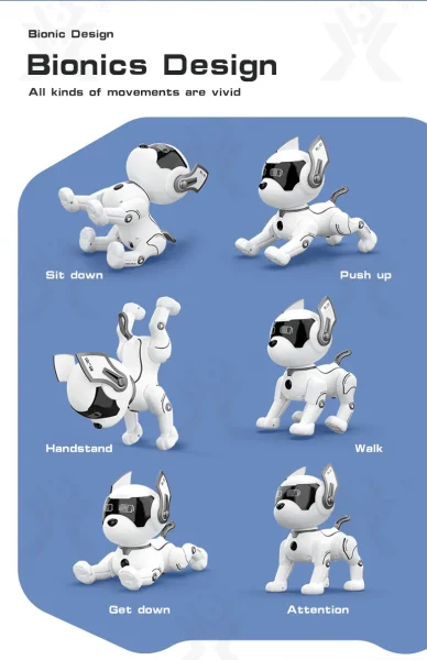 ربات کنترلی طرح سگ مدل Smart Dog کد A001 - Image 10