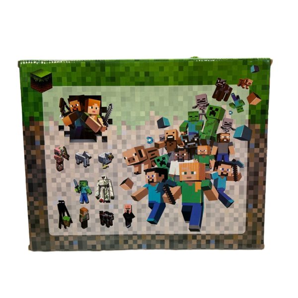 اکشن فیگور بازی ماینکرفت مدل Overworld02 مجموعه 15 عددی