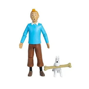 فیگور مدل تن تن و میلو استخوان به دهان کد TIN TN 0012