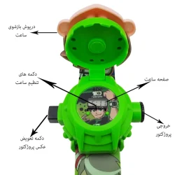 ساعت اسباب بازی مدل اسب بن تن کد 8527