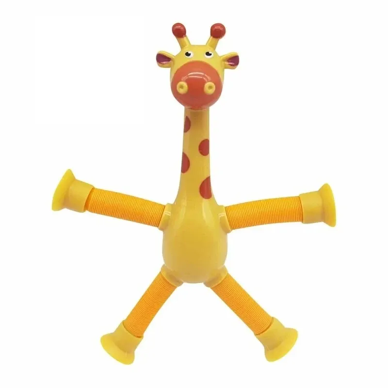 اسباب بازی زرافه مدل telescopic suction چراغدار